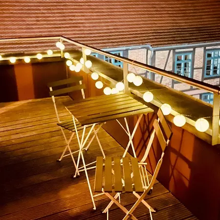 Domspatz, 50Qm, Top-Lage, Style, Dachterrasse, Business Schwerin  Exterior photo