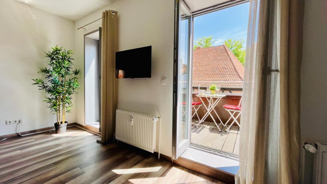 Apartment Domspatz, 50qm, Top-lage, Style, Dachterrasse, Business